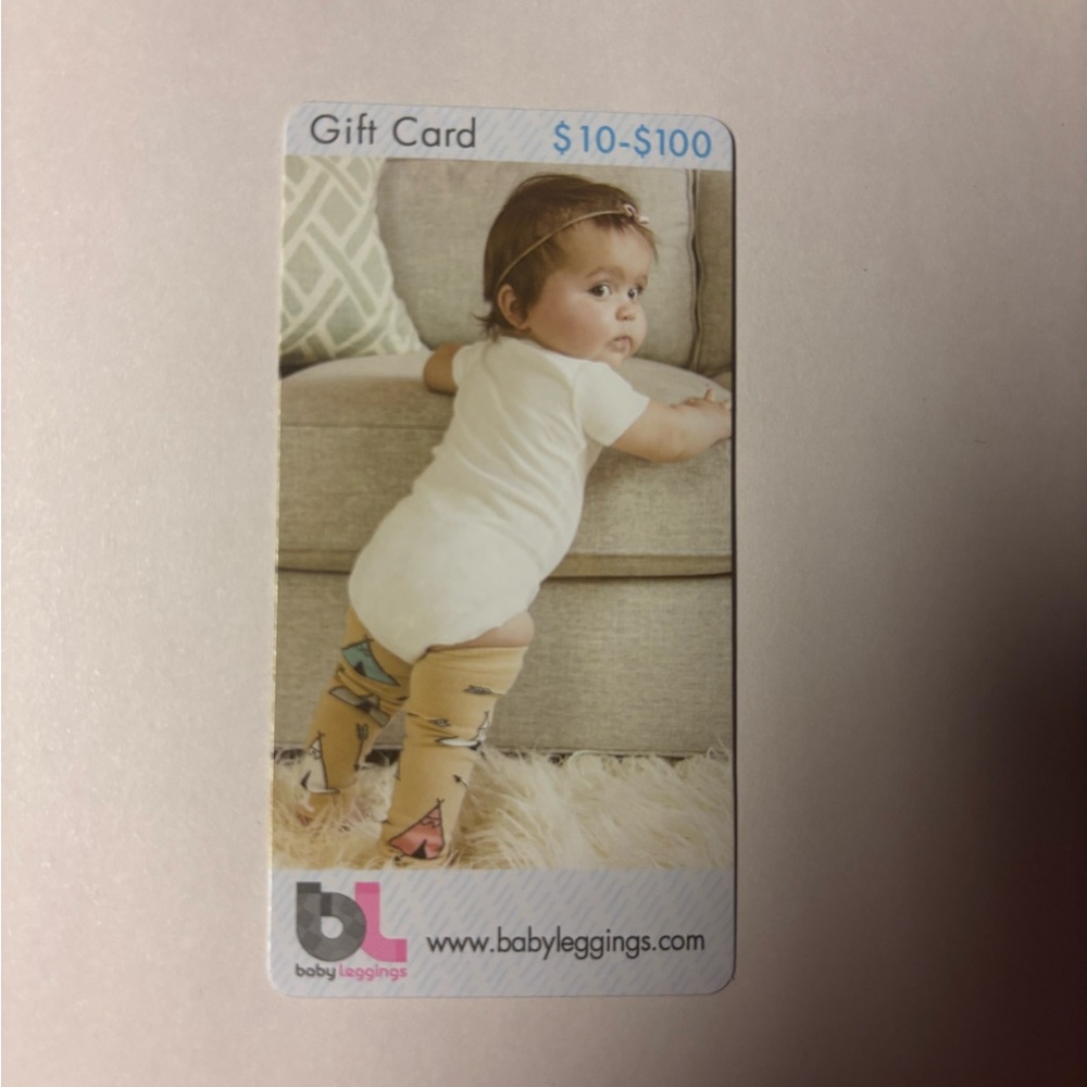 Baby Leggings Gift Card